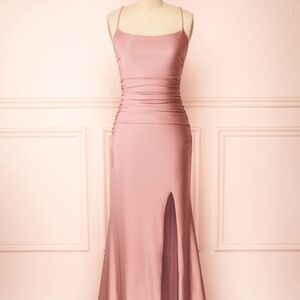 Blush Bridesmaid dress size M - Boutique 1861